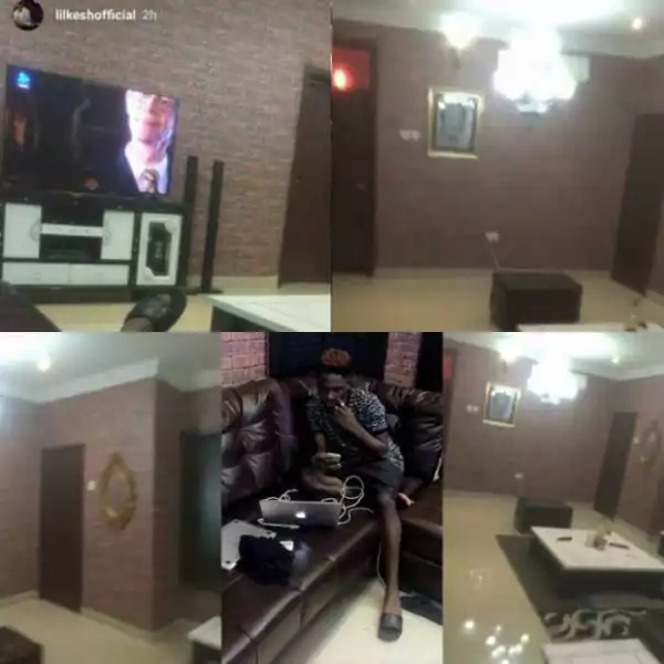 Young And Getting It!! Lil Kesh Shows Off His Crib (See Photos)